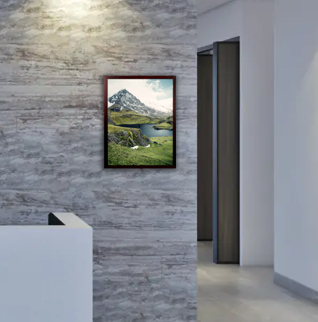 15x22 Inch Wooden Poster Frames - Premium SwingFrame for Wall Art, Photos & Prints - Perfect for Home, Office & Gallery Decor