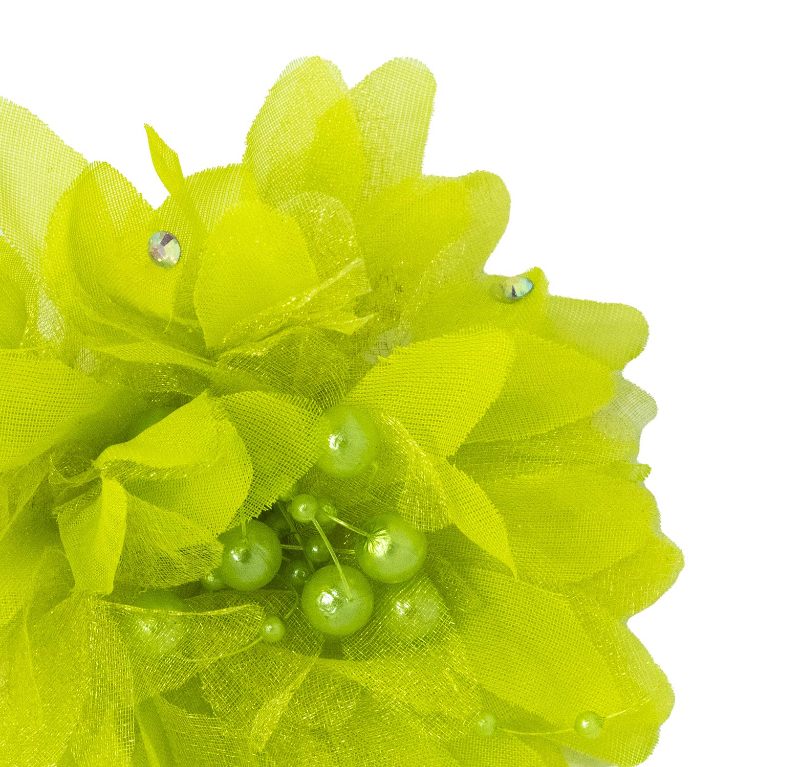 Elegant Floral Hair Clips for Women - 2-Pack Light Green Hairpins with Flower Design | Perfect for Weddings, Parties & Everyday Styling