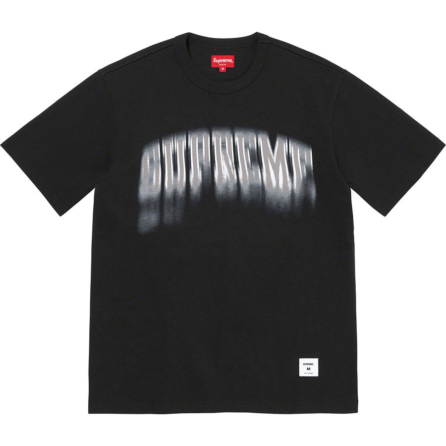 Blur Arc Short Sleeve Top for Women - Black | Casual Summer T-Shirt for Everyday Wear & Street Style Outfits