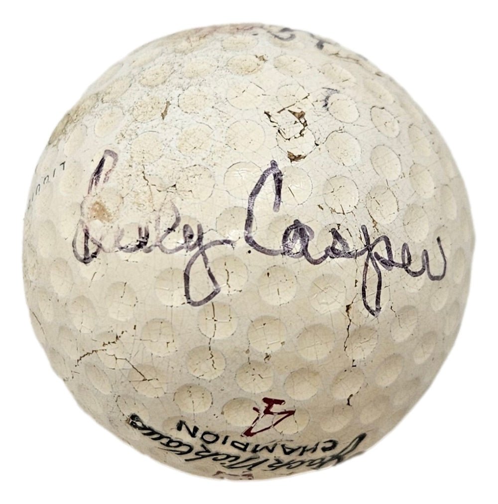 Jack Nicklaus Al Geiberger Billy Casper Autographed Golf Ball with BAS Certificate of Authenticity - Perfect for Collectors, Golf Memorabilia Displays & Sports Fan Gifts