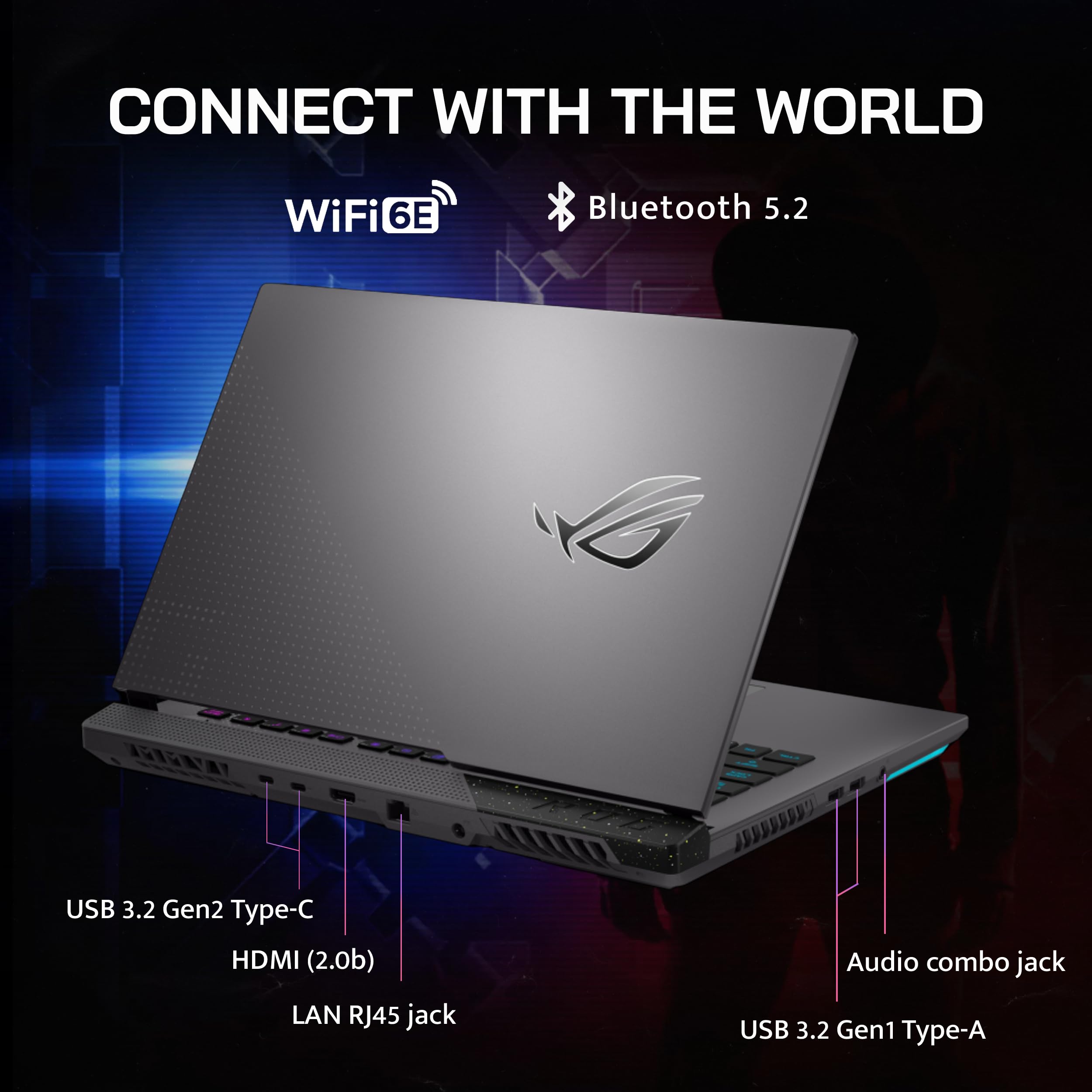 Asus ROG Strix G15 Gaming Laptop - Ryzen 7, RTX 3060, 144Hz for Esports & Streaming