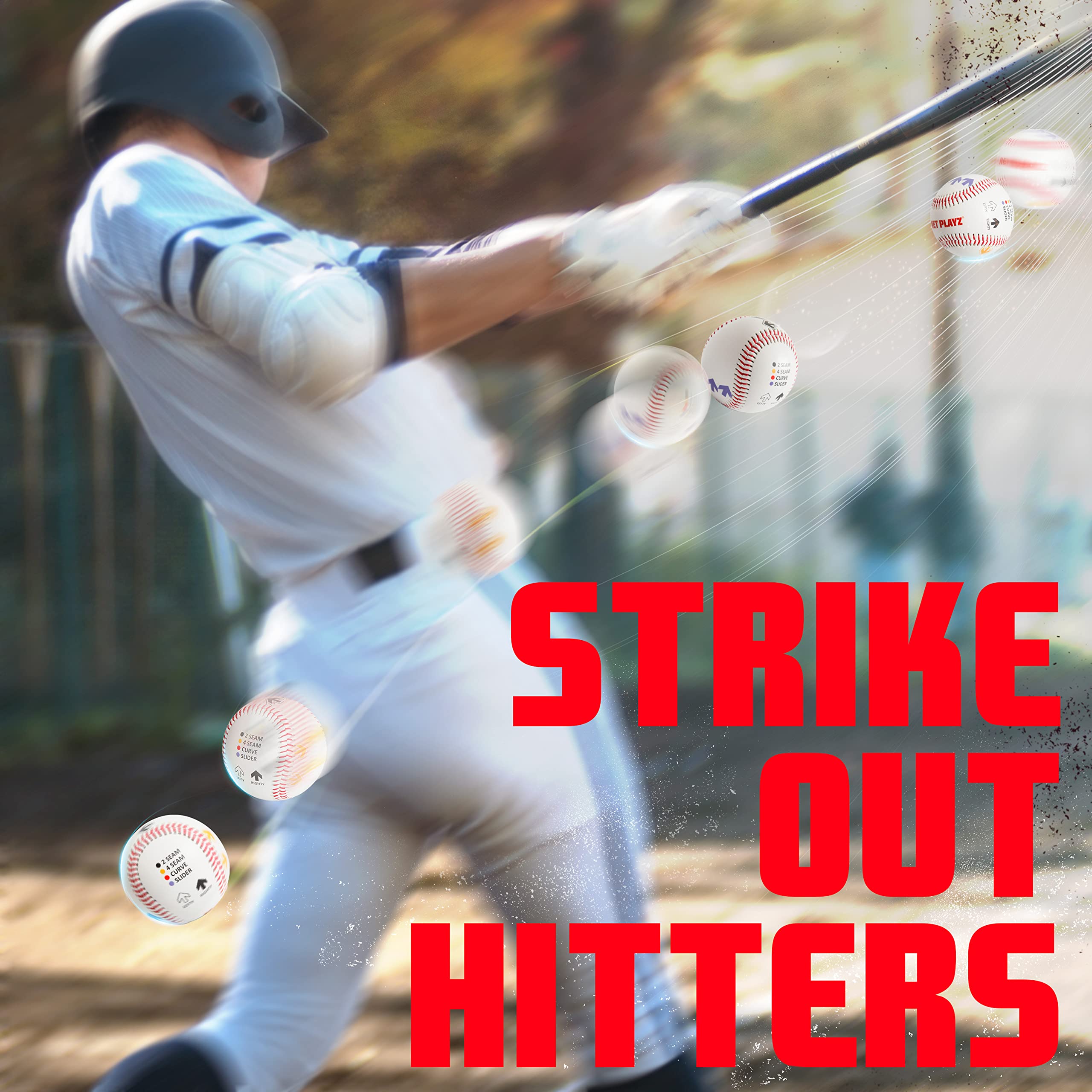 NET-PLAYZ Baseball Pitching Training Aids & Equipment – Speed Radar & Pitch Trainer Kit for Kids, Teens, Adults | Perfect Gift for Baseball Players & Pitchers | Improve Pitching Skills for All Ages & Levels | Ideal for Practice, Games & Training Sessions