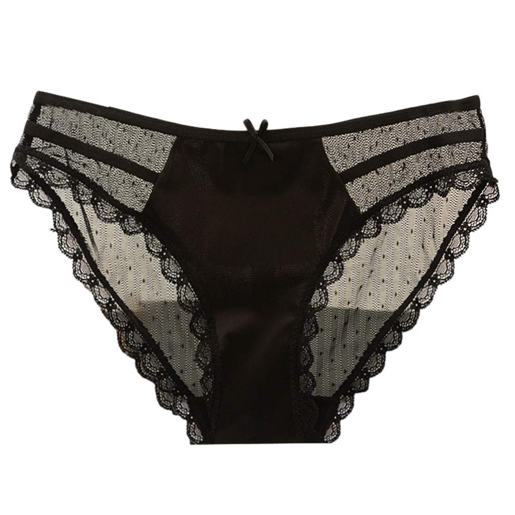 Sexy Lace Underwear for Women - Breathable Hollow Design Multi-Color Lingerie Set (Black, One Size) - Perfect for Cosplay, Date Night & Boudoir Photography