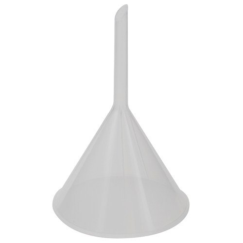 Kartell 241705 Polypropylene Reusable Small Bore Autoclavable Analytical Funnel, 120mm Diameter (Pack of 50) - Ideal for Laboratory Experiments, Chemical Analysis & Scientific Research