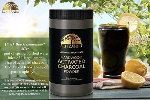 Activated Hardwood Charcoal Powder for Skin Care, Body Detox & Teeth Whitening | Natural Dietary Supplement | Supports Oral Health & Digestive Cleansing | Perfect for Detox Drinks, Face Masks and Toothpaste Booster