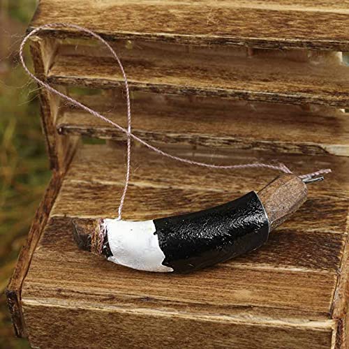 Miniature Powder Horn for Dollhouse - Craft & DIY Decor