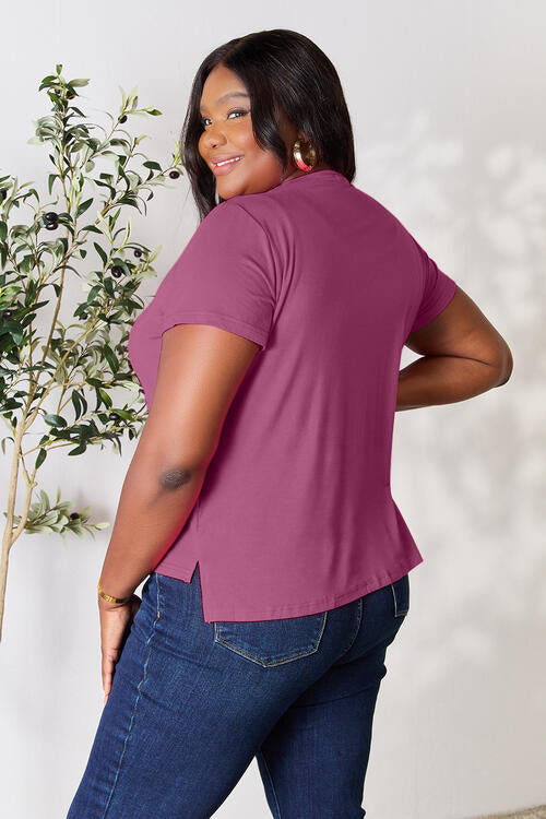 Round Neck Short Sleeve T-Shirt for Men - Comfortable Cotton Casual Tee - Perfect for Everyday Wear, Gym & Outdoors