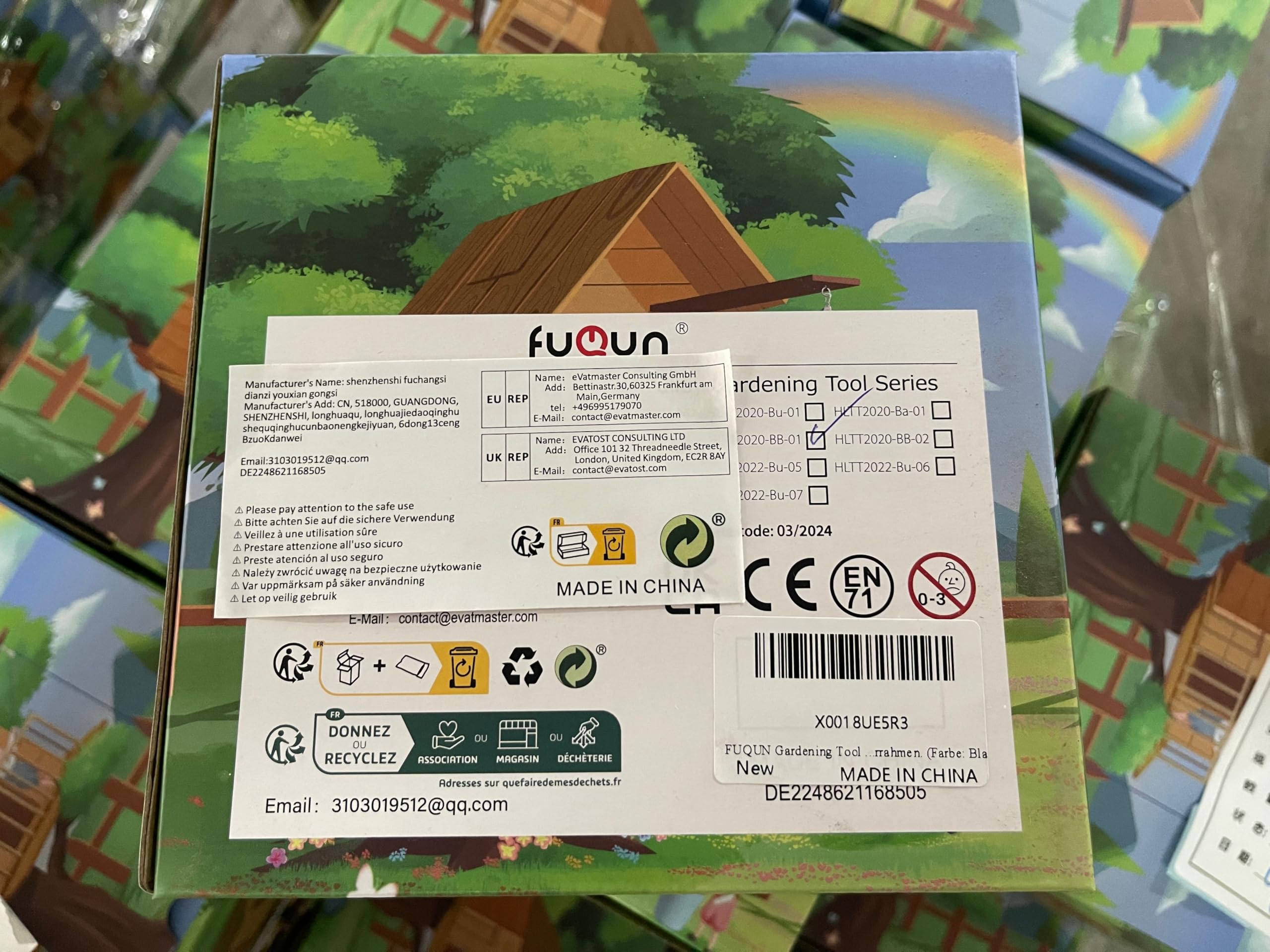 FUQUN Kids Treehouse Accessories Set - 2 Pack Blue Pulley System with Bucket for Outdoor Playhouse, Pirate Ship & Backyard Games | Perfect for Tree Forts, Play Structures & Adventure Play