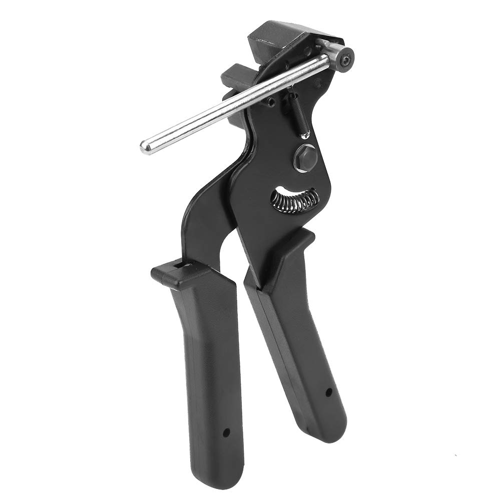 Professional Stainless Steel Cable Ties - Lightweight Self-Locking Wire Ties with Tensioner & Crimping Plier Cutter Tool for Ladder, Electrical, and Industrial Use