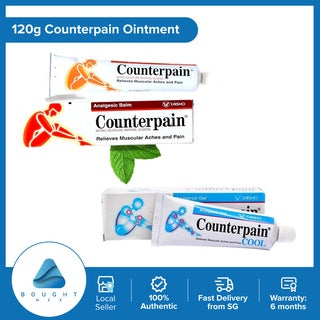Counterpain Ointment & Cooling/Hot Gel - Fast-Acting Pain Relief Balm for Muscle Aches, Joint Pain & Back Discomfort | Perfect for Post-Workout Recovery, Arthritis Relief & Sports Massage