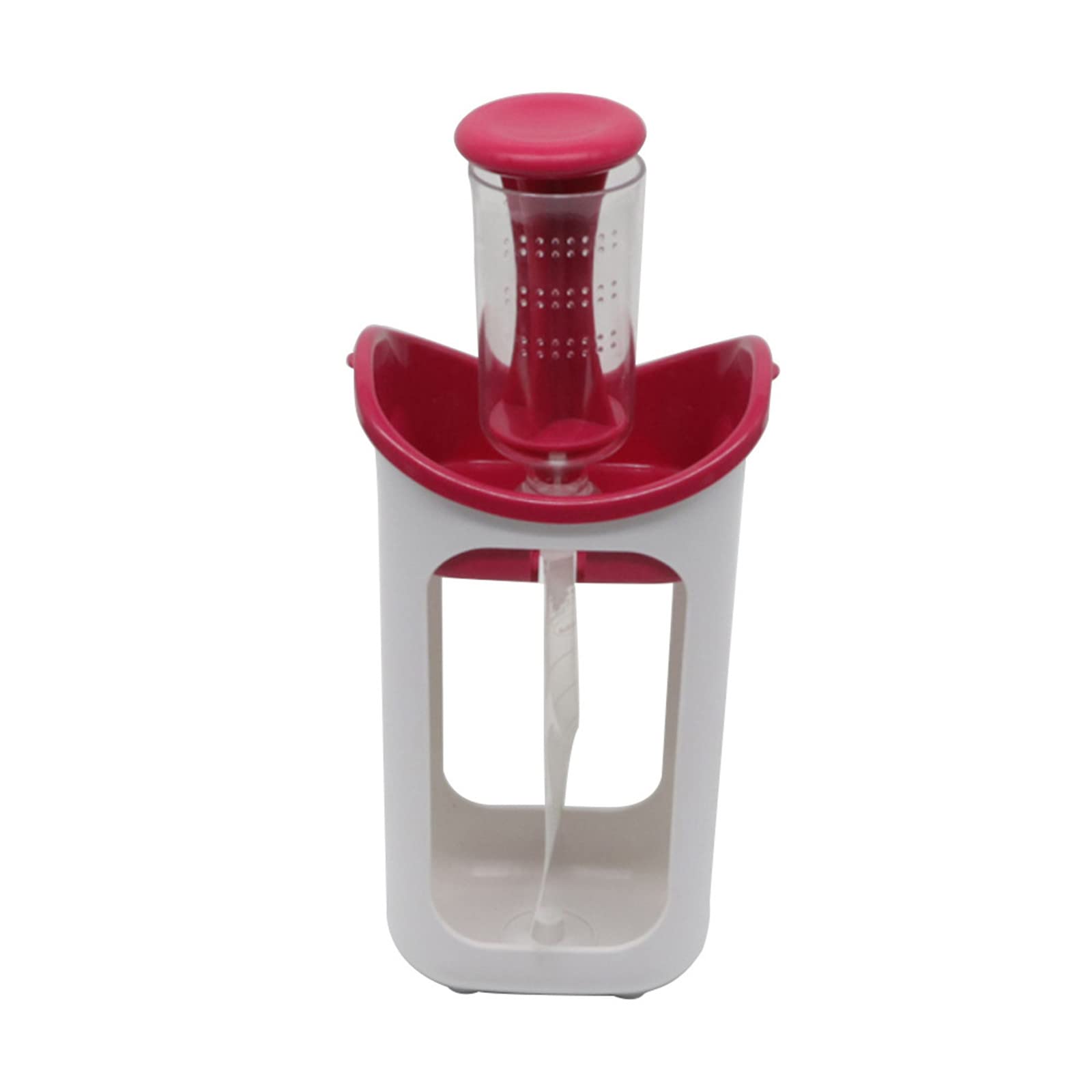 **10PCS Reusable Baby Food Pouch Maker - Fresh Fruit Juice & Puree Squeezer with Storage Bags - Portable Baby Food Processor for Homemade Snacks & On-the-Go Feeding (Red)**    *Perfect for making healthy homemade baby food, storing snacks, and convenient feeding at home or outdoors.*