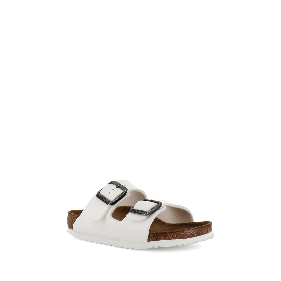 Arizona Kids Narrow White Sneakers - Comfortable Lightweight School Shoes for Boys & Girls - Perfect for School, Play & Everyday Wear