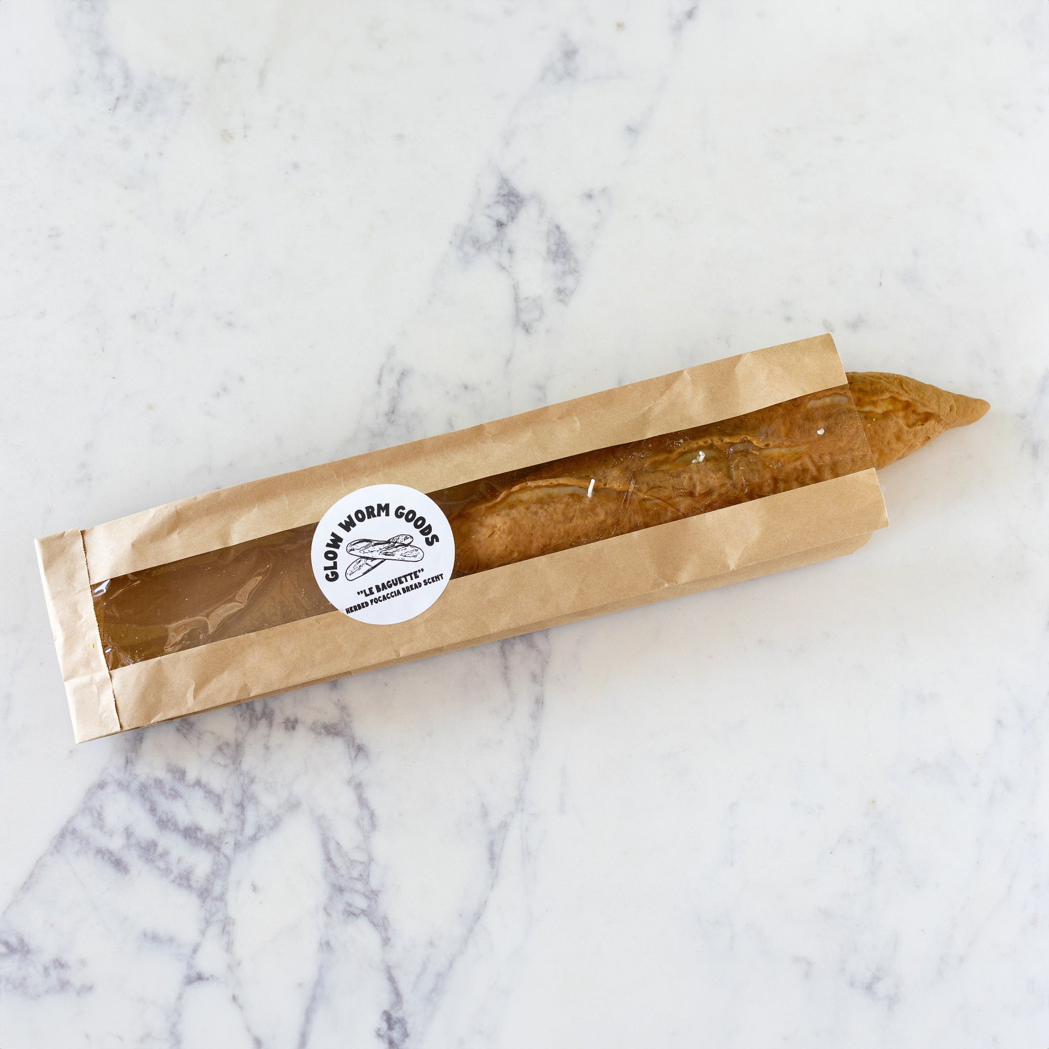 Baguette Candle - French-Inspired Scented Soy Wax Candle for Home Decor, Relaxation & Romantic Ambiance - Perfect for Living Room, Bedroom & Bathroom