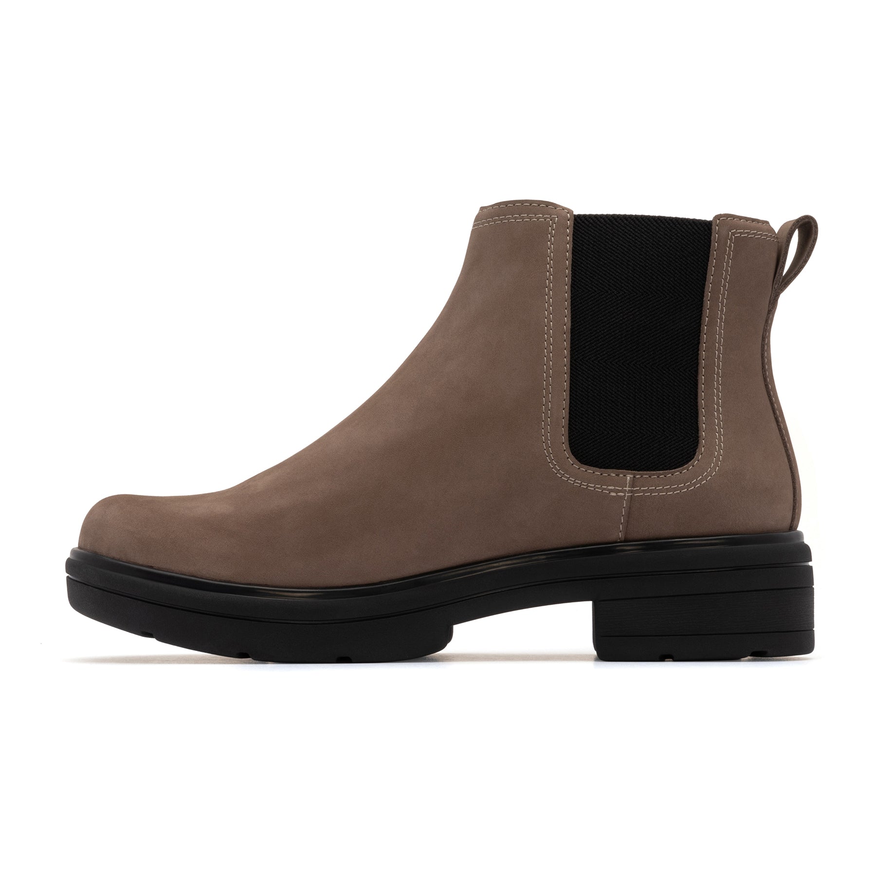 Abeo Vista Chelsea Taupe Boots - Comfortable & Stylish Ankle Boots for Women - Perfect for Casual Wear, Office & Outdoor Activities