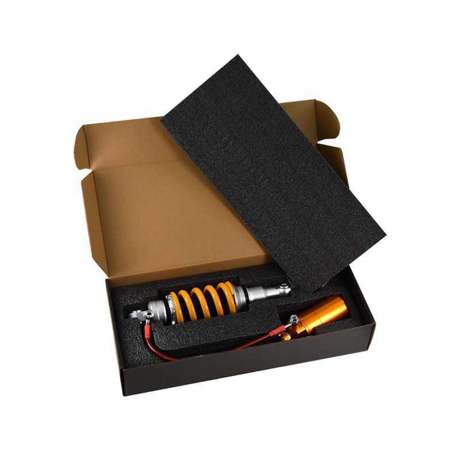 Adjustable Nitro Rear Shock Absorber for Yamaha Grom MSX125 & Benelli Kawasaki Z125 Pro - 285mm Motorcycle Suspension Spring with Air Technology - Perfect for Off-Road Riding, Street Performance & Custom Bike Upgrades
