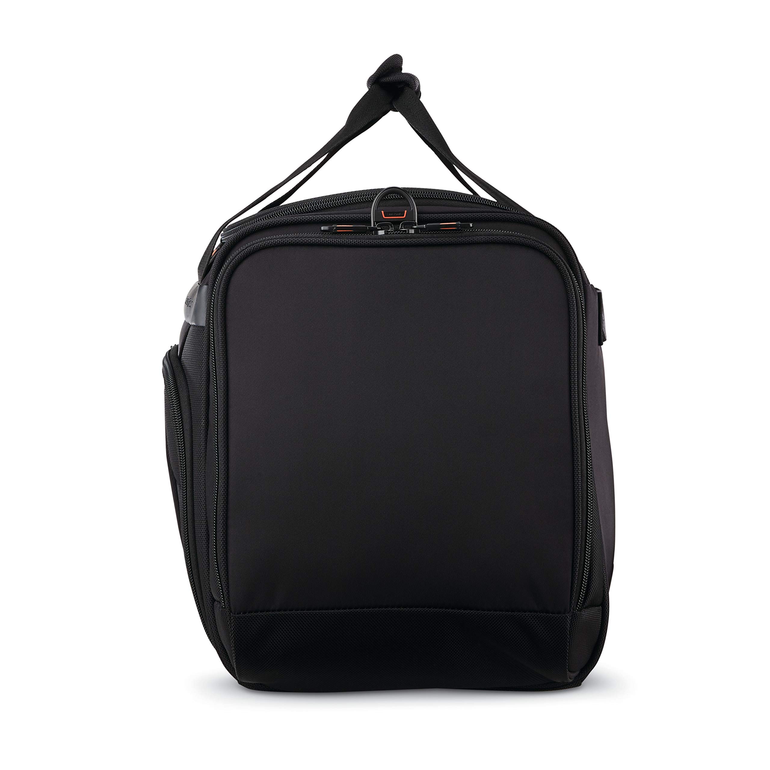 Samsonite Pro Softside Duffel Bag - Large Black Travel Duffel for Gym, Sports & Weekend Trips - Durable Carry-On Luggage with Multiple Pockets