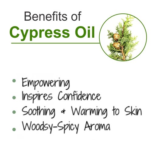 100% Pure Natural Cypress Essential Oil with Dropper - Undiluted, Uncut 100ml for Aromatherapy, Massage & Relaxation