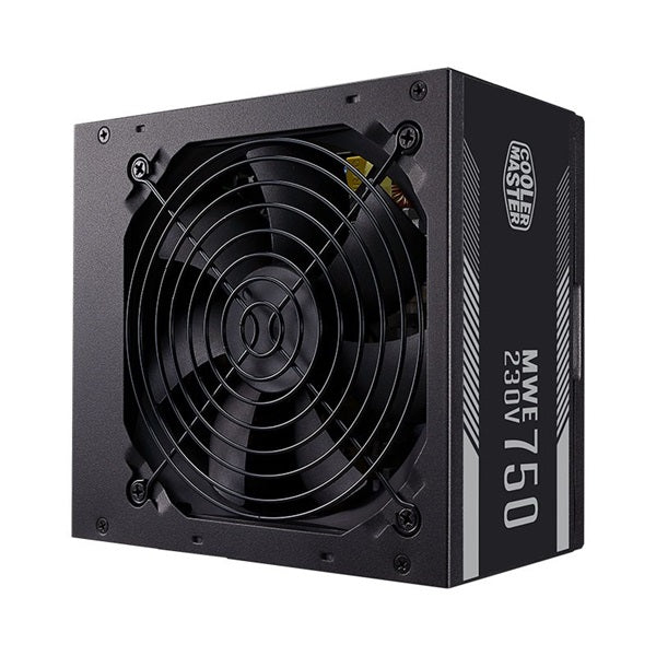 Cooler Master MWE White 750W 80 PLUS Certified Power Supply - 230V, Single +12V Rail, 120mm HDB Fan - Perfect for Gaming PCs & Workstations