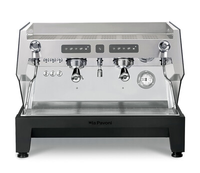 La Pavoni Commercial Volumetric Espresso Machine BAR T 2V - Professional Coffee Maker for Cafes & Restaurants | Perfect for Baristas & Coffee Shops