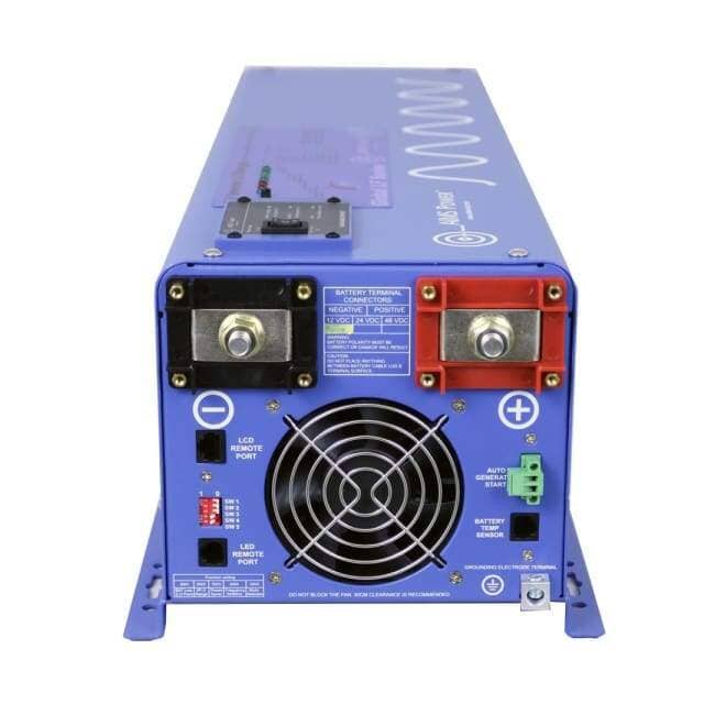 Refurbished AIMS 4000W 24V Pure Sine Wave Inverter Charger PICOGLF40W24V120V - Perfect for Off-Grid Solar Systems, RVs, and Emergency Power Backup