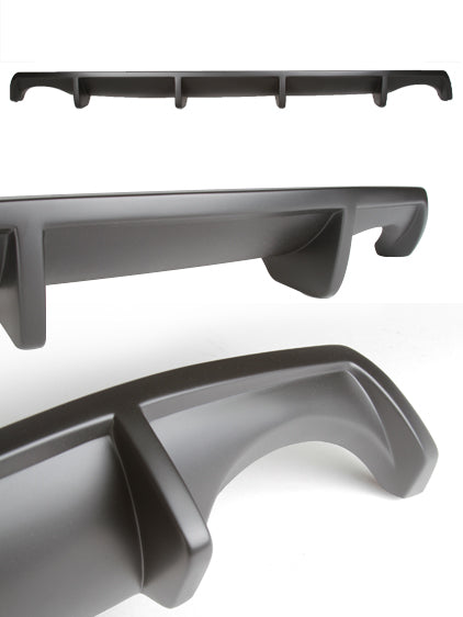 2013-2017 Honda Accord Coupe Rear Diffuser - Unpainted Performance Spoiler (KB25002) | Enhance Aerodynamics & Style for Sporty Driving