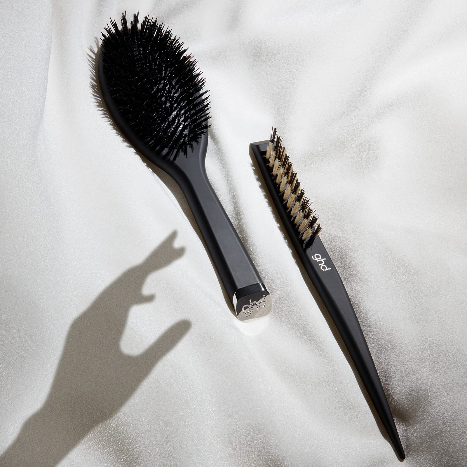 ghd The Final Touch Narrow Dressing Hair Brush for Smoothing & Styling - Perfect for Salon Quality Blowouts & Home Hair Care