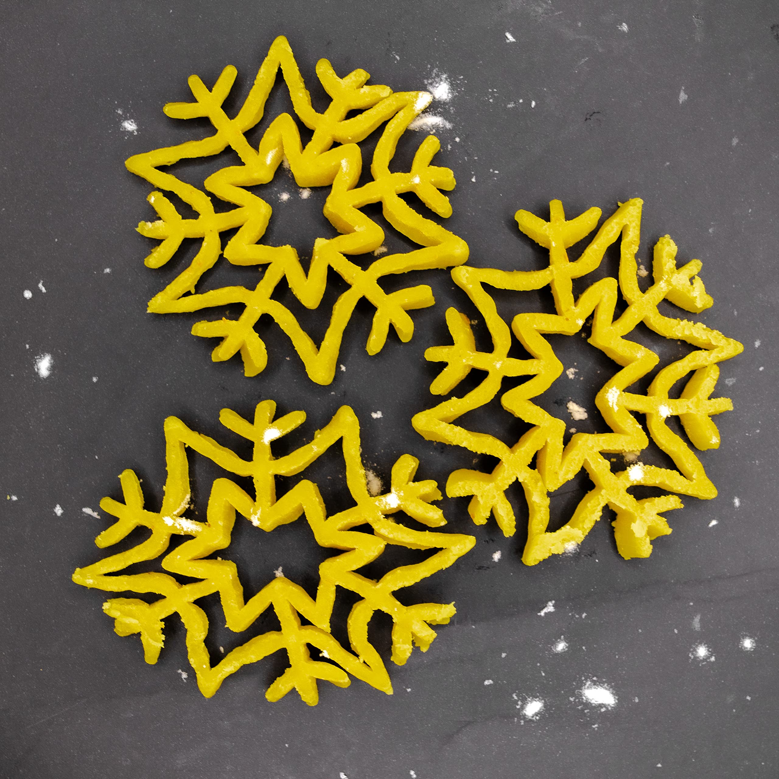 Giant Snowflake Pasta Discs for Philips Automatic Pasta Maker | Compatible with Philips Noodle Maker Attachments | Kitchen Appliance Accessory Kit | Perfect for Holiday Meals & Family Pasta Nights