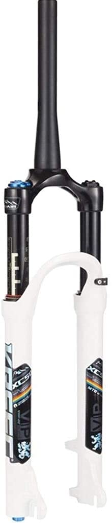 UPVPTK MTB Suspension Air Fork 26 27.5 29 Inch - Lightweight Mountain Bike Front Fork with Adjustable Damping for Trail, Enduro & Downhill Cycling
