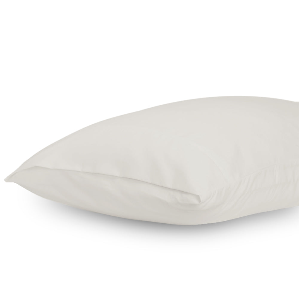 Premium Eternal Collection Pillowcases - Soft Ivory Luxury Bedding Set for Home & Hotel Use | Breathable Cotton Pillow Covers for Side & Back Sleepers | Bedroom Decor Essentials
