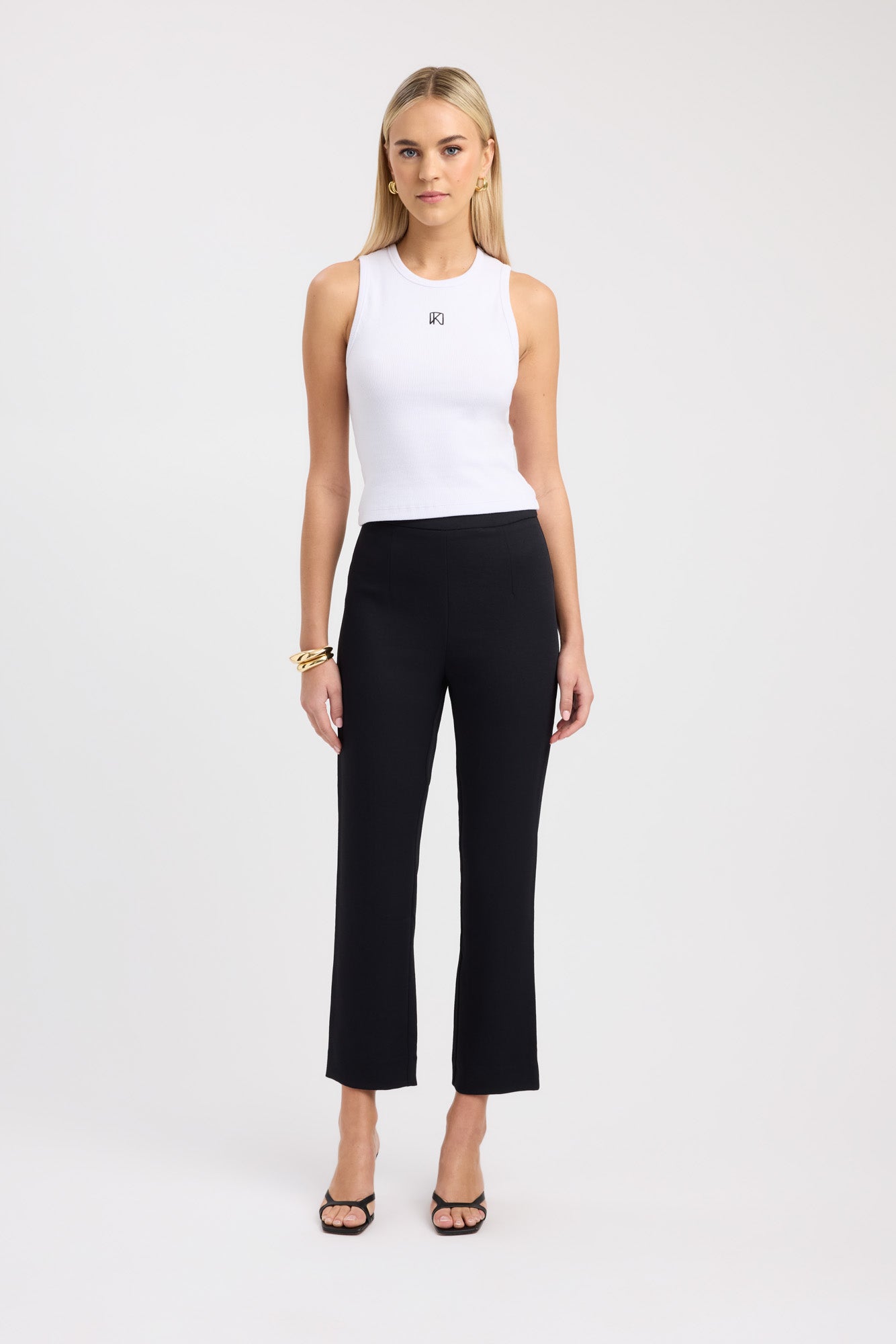 Oyster Core Pant - Premium High-Waisted Slim Fit Pants for Women | Comfortable Office Work & Casual Wear | Perfect for Business, Travel & Everyday Outfits