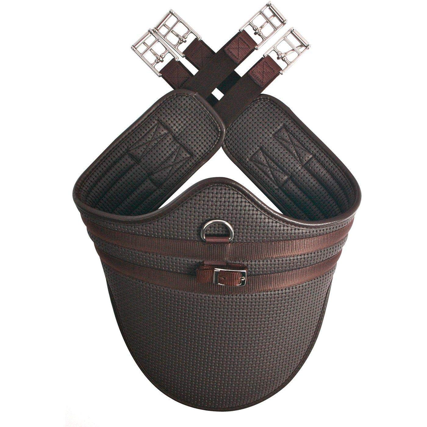 Hy Comfort Waffle Stud Girths 36 Inch Brown - Premium Horse Girth for Riding, Training & Equestrian Sports