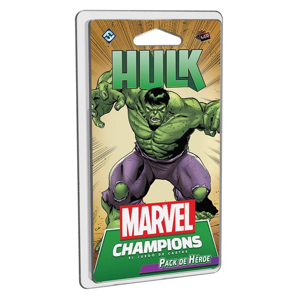 Asmodee Fantasy Flight Games Marvel Champions - Hulk (MC09ES) | Superhero Card Game for 1-4 Players | Perfect for Game Nights & Marvel Fans