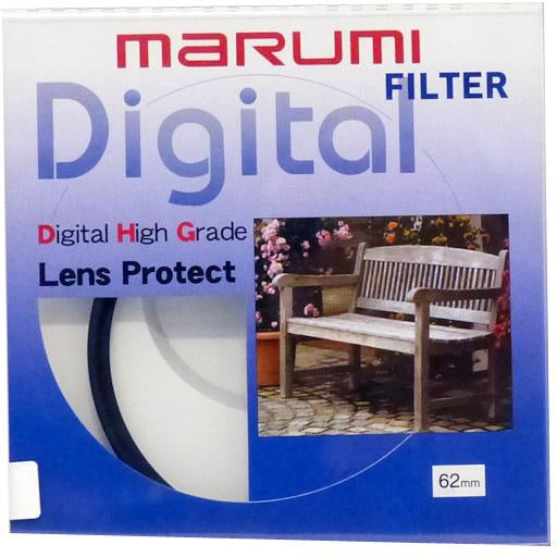 Marumi DHG Lens Protect 62mm UV Filter for DSLR & Mirrorless Cameras - Reduce Glare & Protect Lens from Scratches - Perfect for Outdoor Photography & Travel