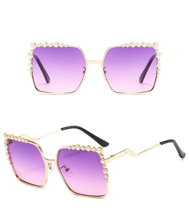 Premium Luxury Sunglasses for Men & Women - UV Protection Polarized Lenses - Fashionable & Durable - Perfect for Outdoor Activities, Beach, Driving & Travel