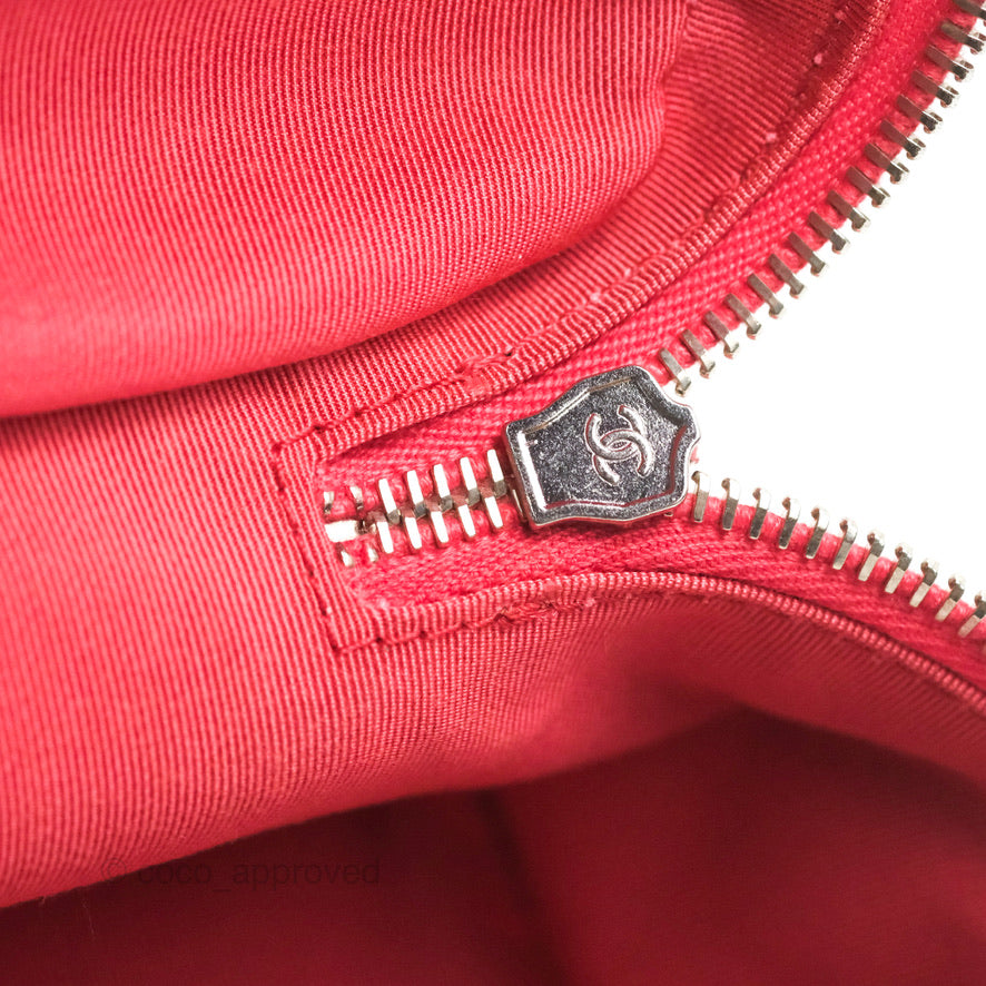Chanel Aquarium PVC Coral Pink Crumpled Calfskin Silver Hardware Handbag - Luxury Designer Crossbody Bag for Women, Perfect for Evening Parties & Date Nights