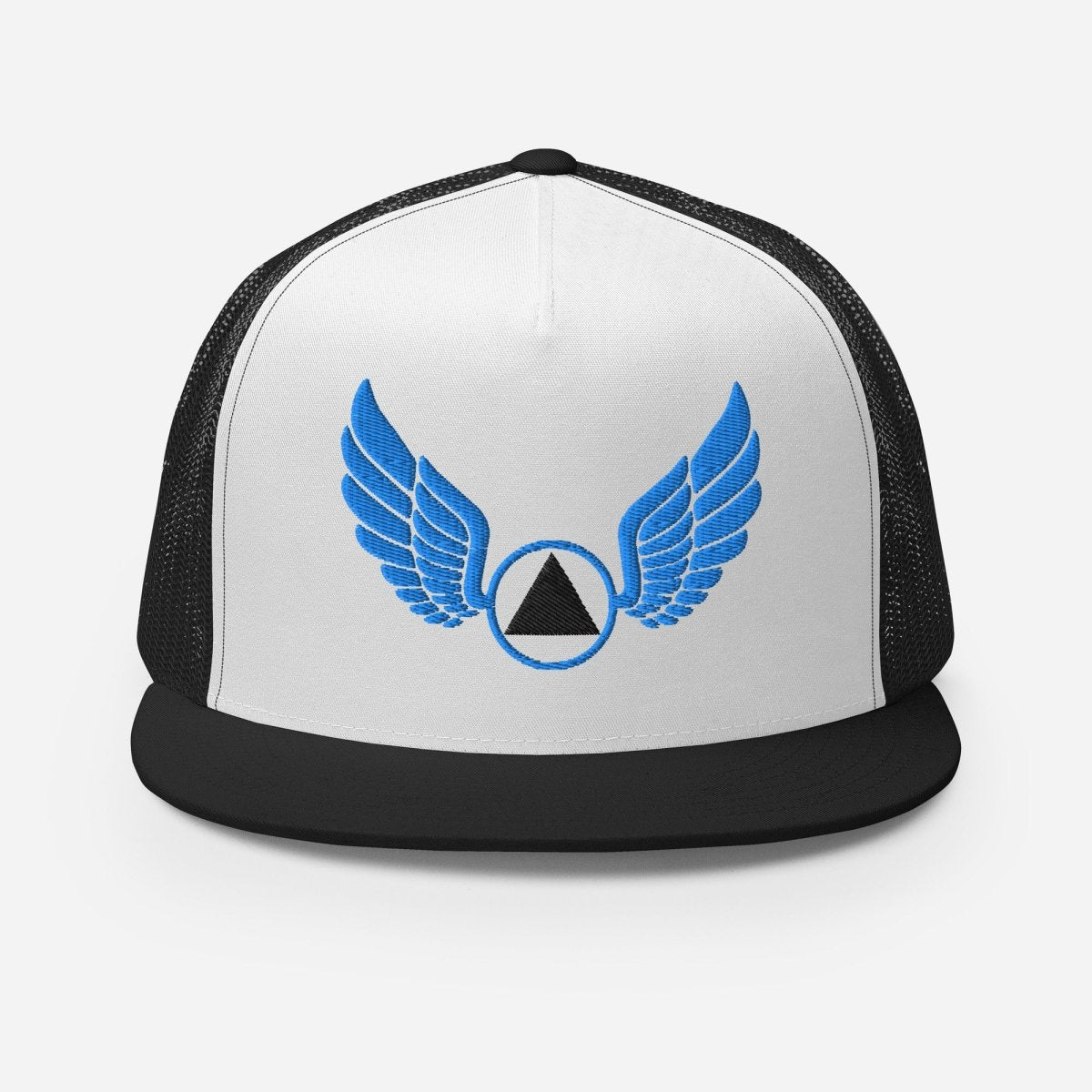 Wings of Recovery Embroidered Trucker Cap - Adjustable Snapback Hat for Men & Women - Perfect for Outdoor Activities, Sports, and Casual Wear