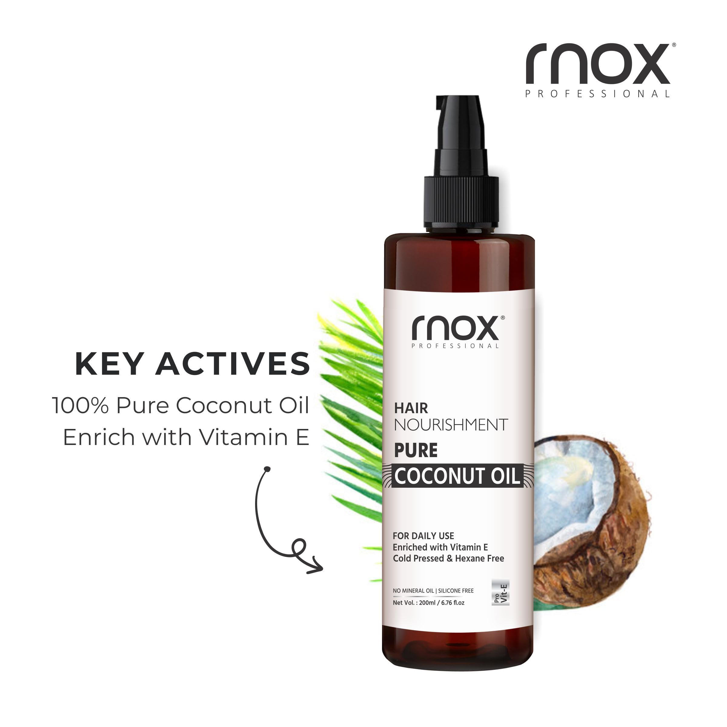 Organic Cold-Pressed Virgin Coconut Oil for Hair & Skin - 100% Pure Natural Hair Treatment to Strengthen Roots | USDA Certified | Perfect for DIY Beauty, Cooking & Massage