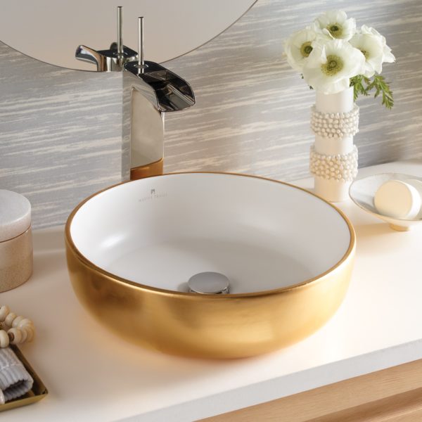 Native Trails Bliss Fireclay Bathroom Vessel Sink - Modern Farmhouse Style Handmade Sink for Vanity, Bathroom, and Powder Room - Perfect for Rustic, Contemporary, and Traditional Home Decor