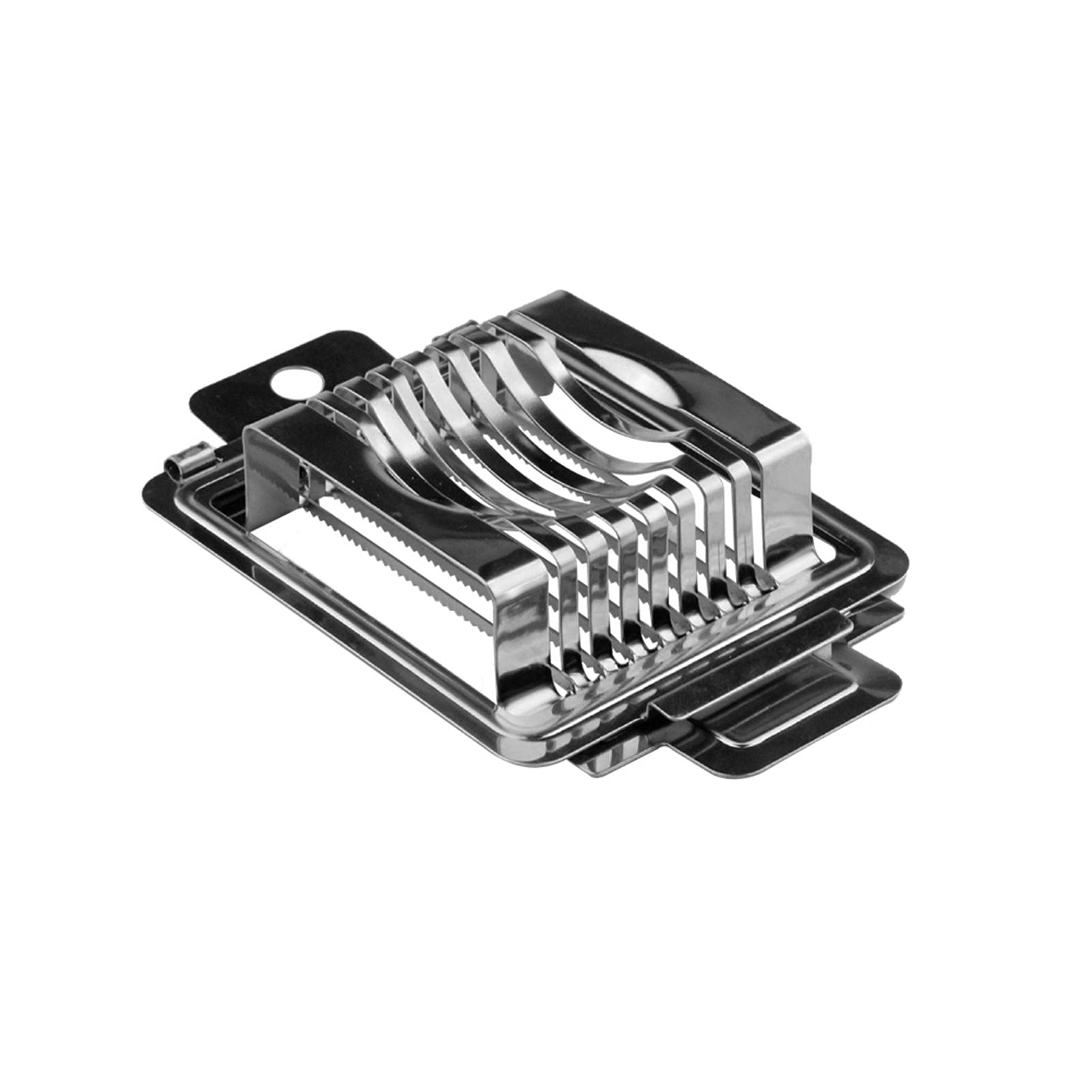 Premium Stainless Steel Egg & Fruit Slicer - Multi-Functional Kitchen Tool for Eggs, Tomatoes, Strawberries, Mushrooms | Perfect for Salad Prep, Breakfast Making & Meal Presentation