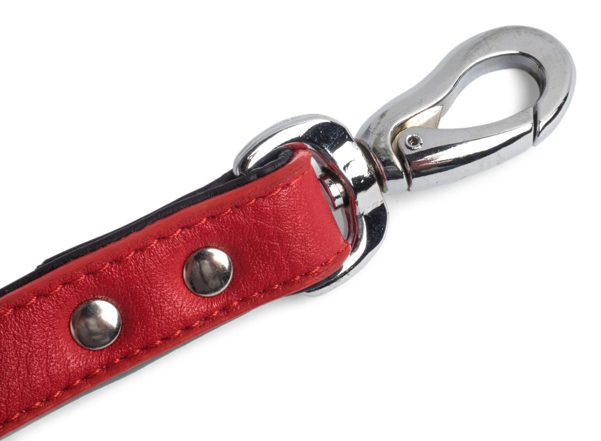 Premium Red Dog Leash for Medium Dogs - Durable & Comfortable Pet Walking Lead for Daily Walks, Training & Outdoor Adventures