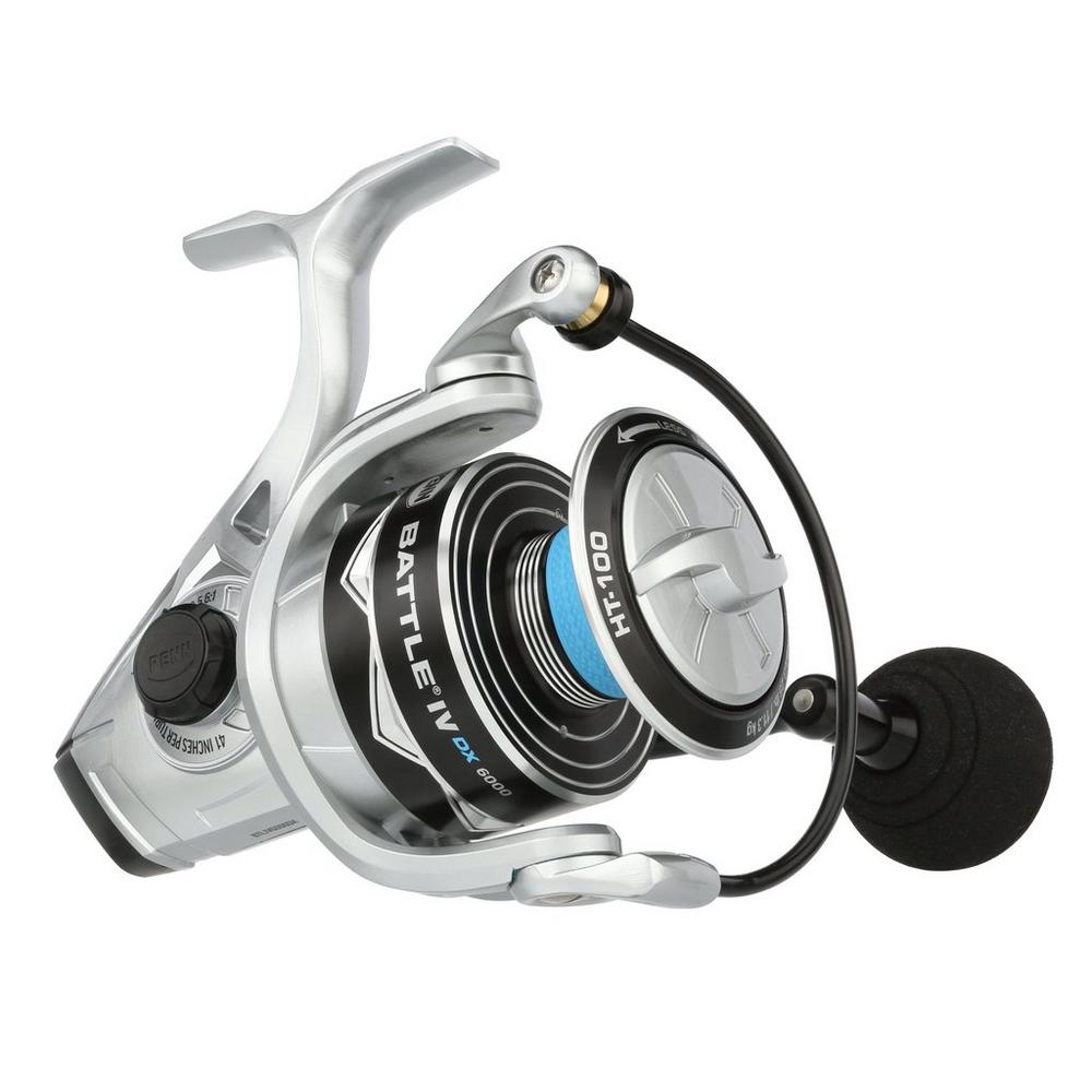 Penn Battle IV DX Saltwater Spinning Reel - High Performance Fishing Reel for Saltwater & Freshwater - Perfect for Surf Fishing, Pier Fishing & Offshore Angling