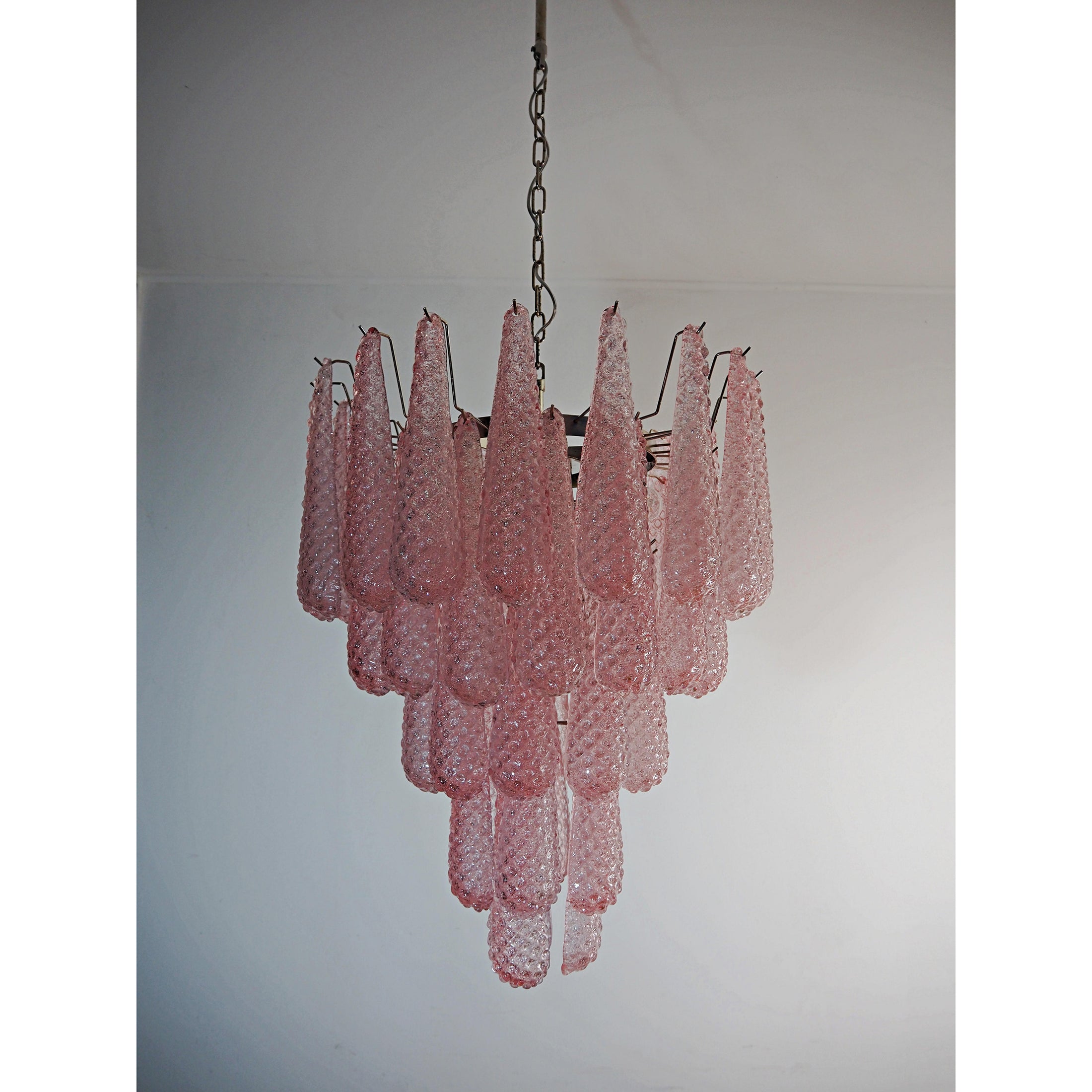 Murano Glass Water Drop Chandelier - Elegant Handcrafted Venetian Lighting for Dining Room, Bedroom & Entryway