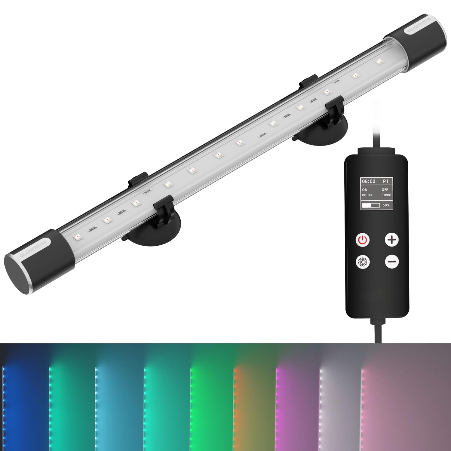Best LED Aquarium Lights for Plants & Fish - Full Spectrum RGB with 10 Lighting Modes, IP68 Waterproof, Auto Timer On/Off - Perfect for Freshwater & Saltwater Tanks, Coral Reefs & Aquatic Plant Growth