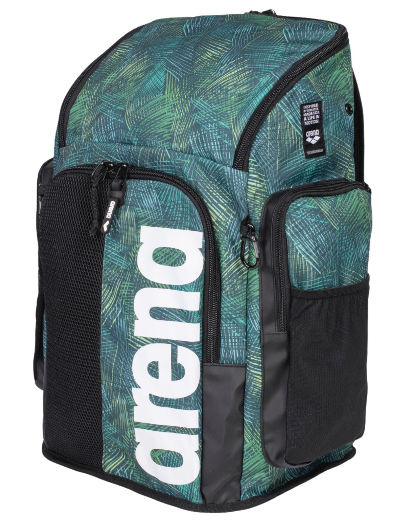 Spiky III Energy Allover Team 45L Backpack - Limited Edition Green | Durable Hiking & Travel Backpack for Outdoor Adventures