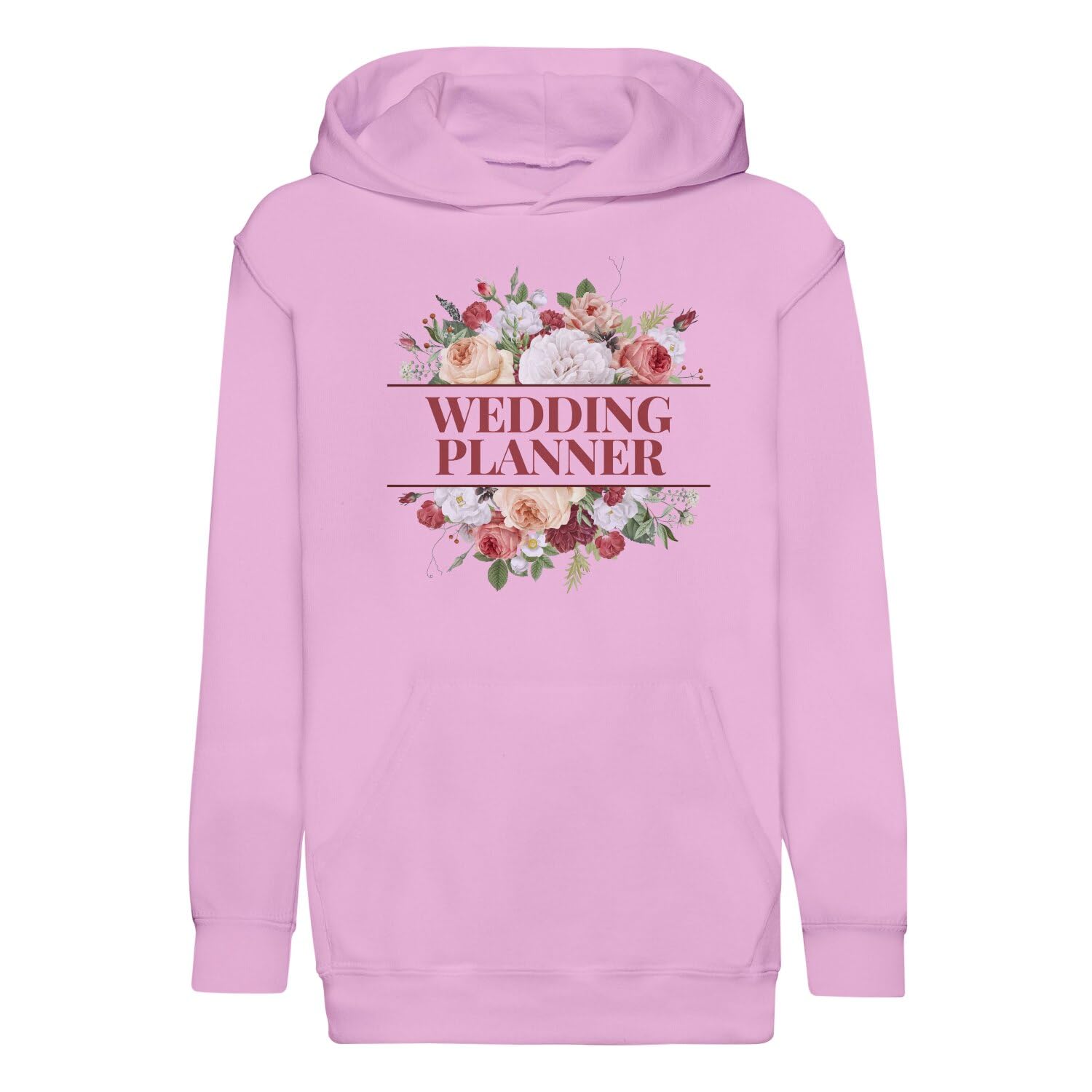 Premium Kids' Hoodie with Floral Bouquet Print - Perfect for Wedding Planners, Brides & Special Occasions - Soft & Comfortable Fleece Sweatshirt for Children