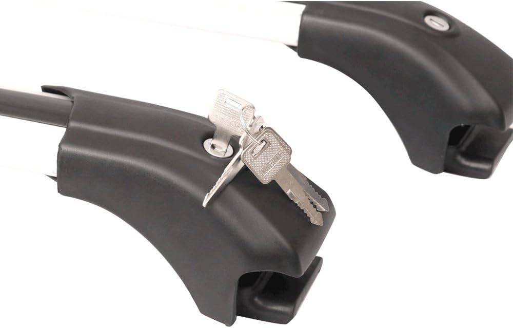 2014-2020 Nissan Rogue Roof Rack Cross Bars - OEM Style Aluminum Roof Rails for Cargo & Luggage - Perfect for Road Trips, Camping & Outdoor Adventures