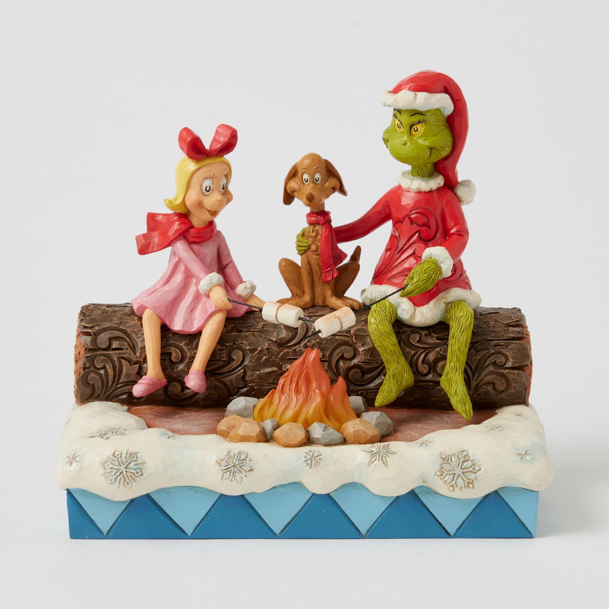 Grinch, Max & Cindy Lou Who Christmas Roasting Set - Perfect for Holiday Parties & Festive Gatherings
