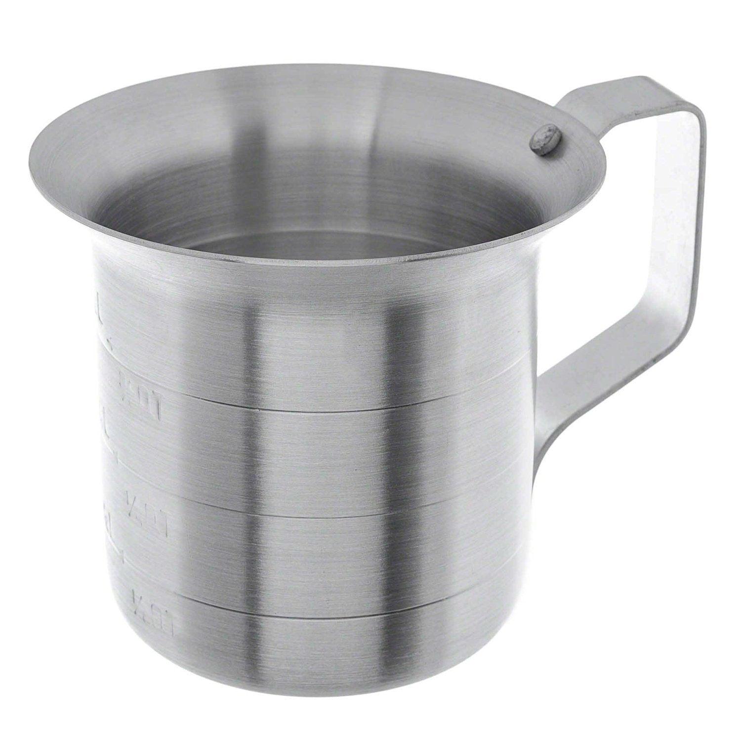 Stainless Steel Measuring Cup 1 Pint (16 oz) - Durable & Accurate Liquid Measuring Cup for Baking, Cooking, and Mixing Drinks - Perfect for Kitchen, Bar, and Coffee Shop Use