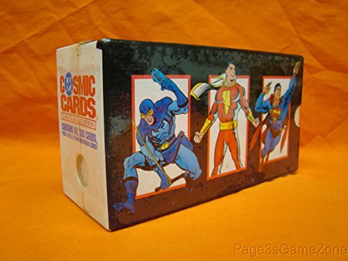 DC Cosmic Cards Inaugural Edition Trading Cards Box Set - Collectible Superhero Trading Cards for DC Fans - Perfect for Collectors, Gifts & Game Nights