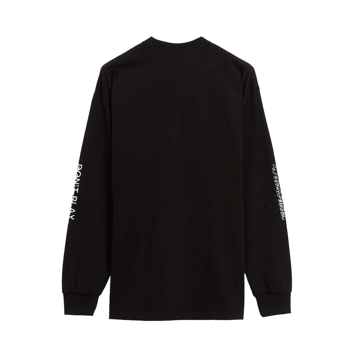 Polar Don't Play Long Sleeve Shirt - Black | Trendy Streetwear for Men & Women | Perfect for Casual Outfits, Urban Fashion, and Everyday Wear